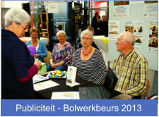 Publiciteit - Bolwerkbeurs 2013